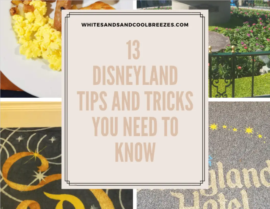 13 Disneyland Tips and Tricks You Need To Know White Sands and Cool Breezes