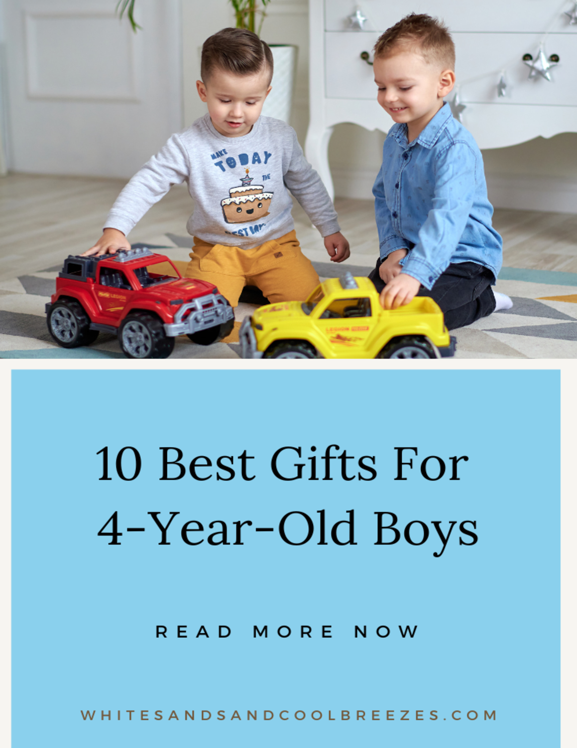 10 Best Gifts For 4YearOld Boys White Sands and Cool Breezes